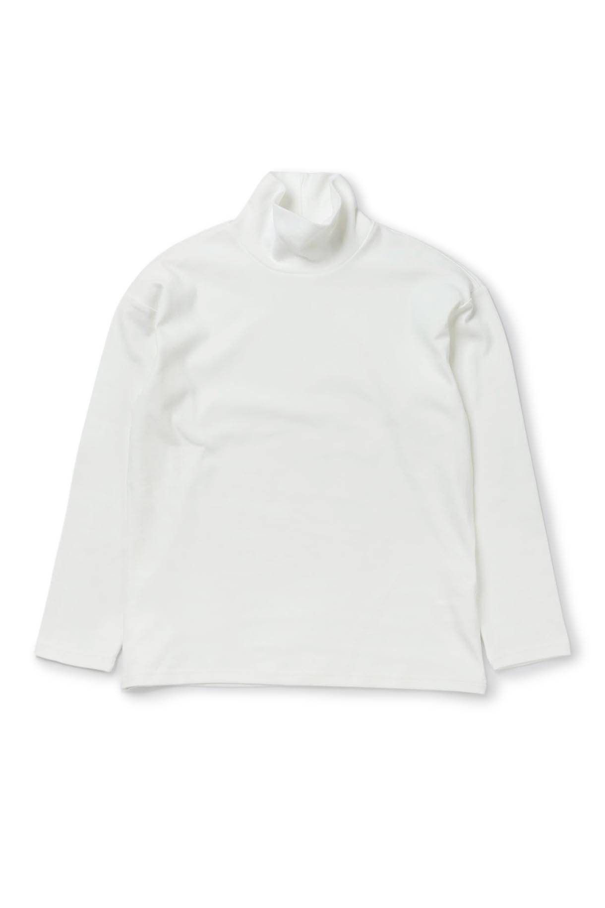 [라스트 세일] 코튼스판 드롭숄더 터틀넥 티셔츠